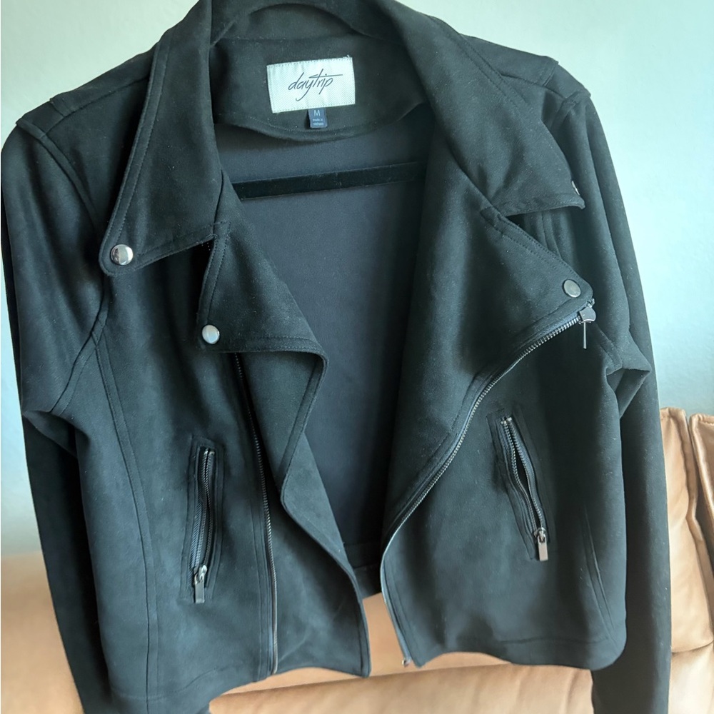 Daytrip Women's Black Leather Jacket